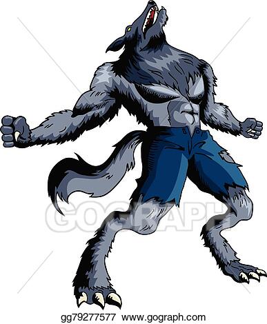 Detail Clipart Werewolf Nomer 24