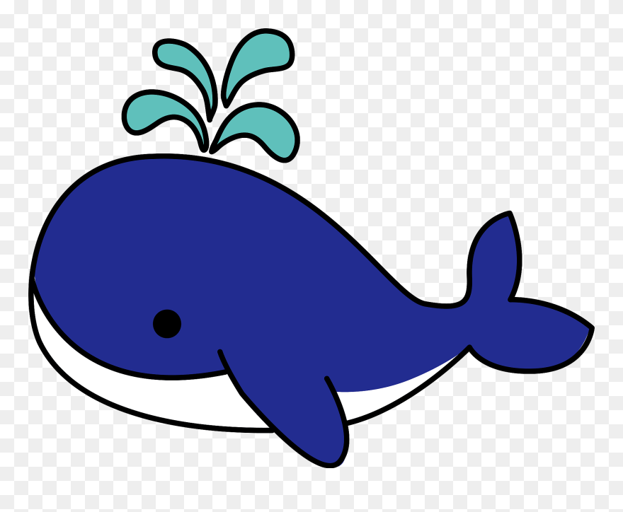 Detail Clipart Whale Nomer 42