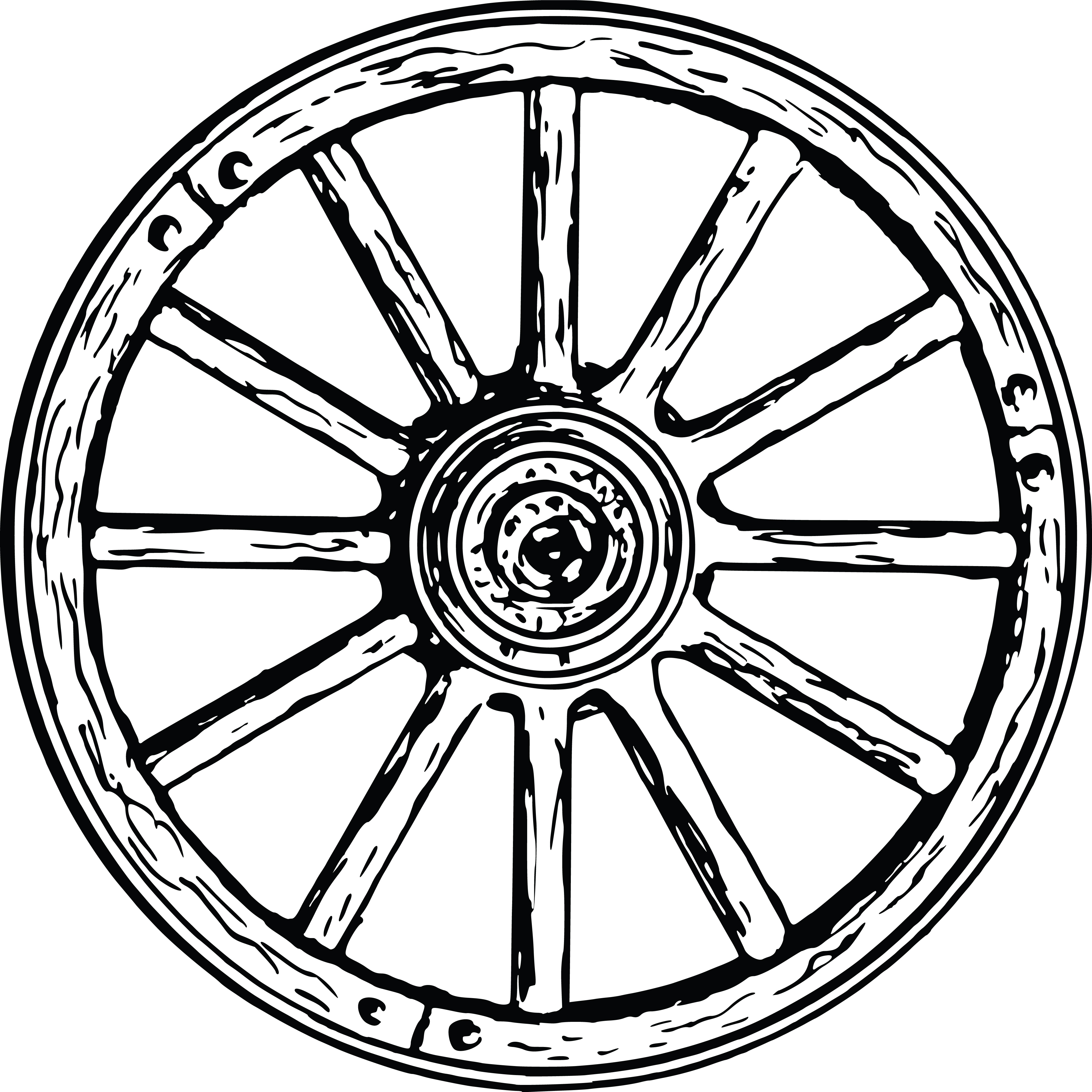 Detail Clipart Wheel Nomer 14