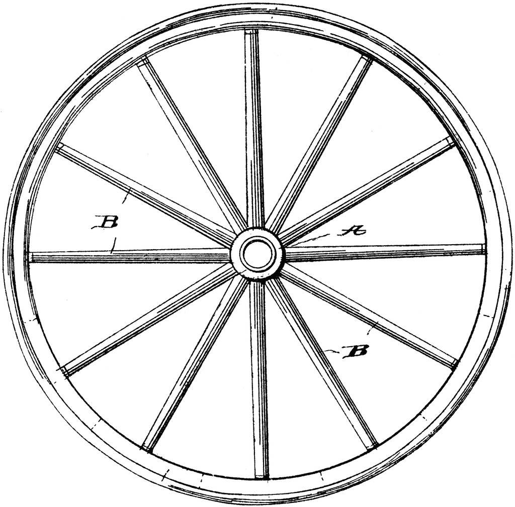 Detail Clipart Wheel Nomer 26