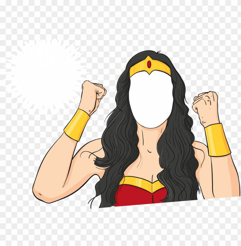 Detail Clipart Wonder Woman Nomer 33