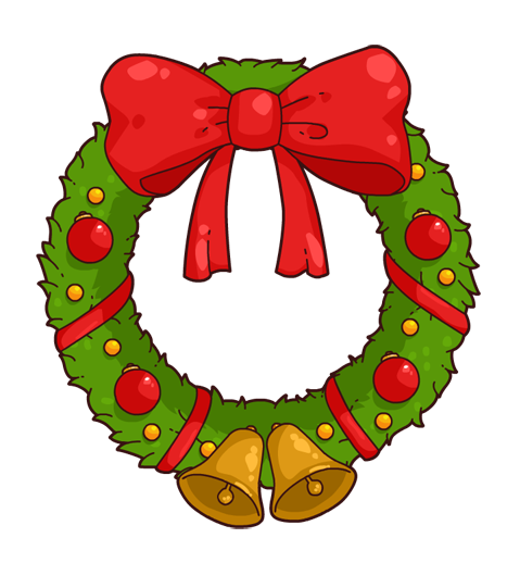 Detail Clipart Wreath Nomer 26