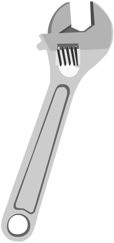 Detail Clipart Wrench Nomer 27