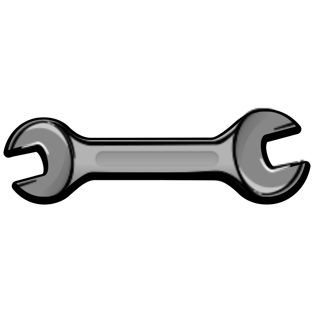 Detail Clipart Wrench Nomer 28