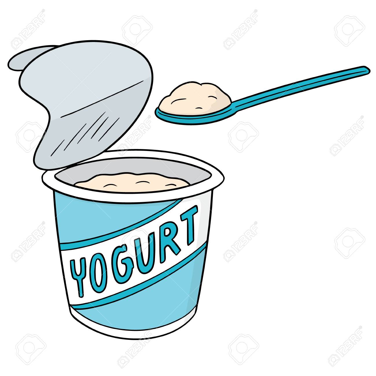 Detail Clipart Yogurt Nomer 5