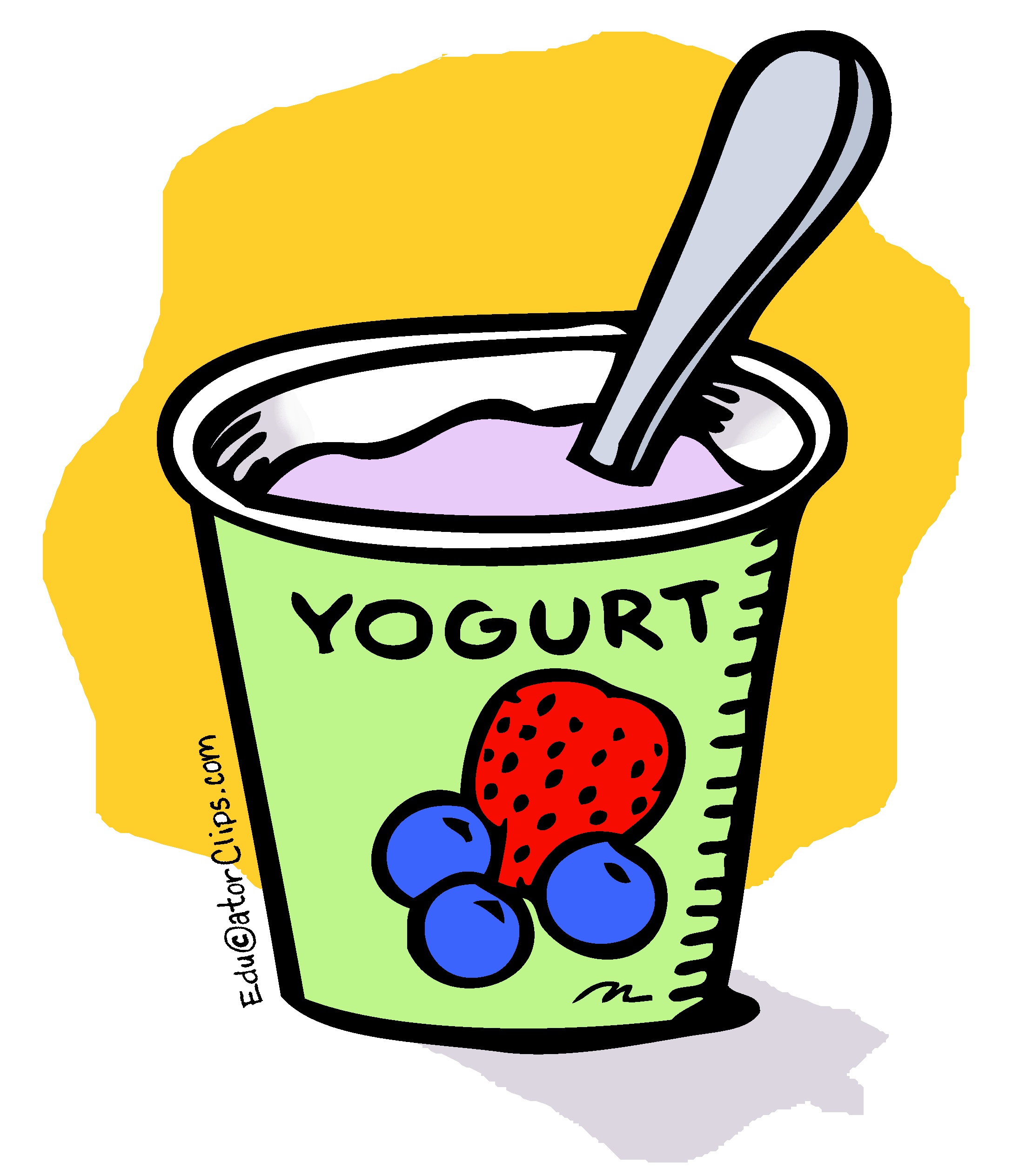 Detail Clipart Yogurt Nomer 10