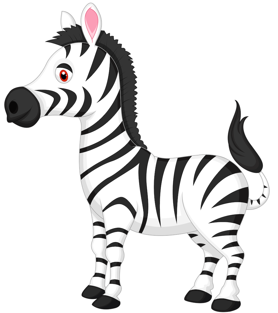 Detail Clipart Zebra Nomer 17