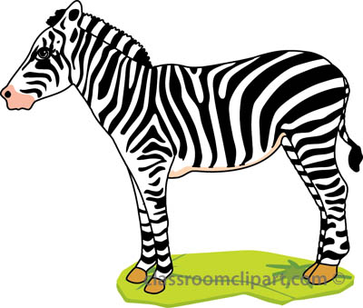 Detail Clipart Zebra Nomer 26