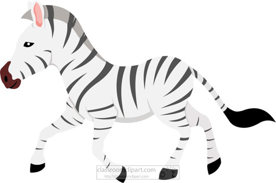 Detail Clipart Zebra Nomer 48