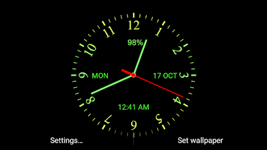 Detail Clock Live Wallpaper Nomer 4