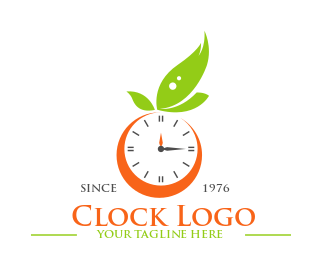 Detail Clock Logo Nomer 50