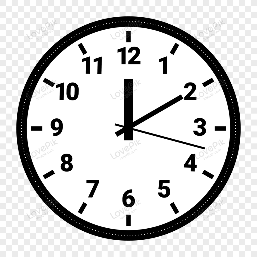 Detail Clock Vector Png Nomer 14