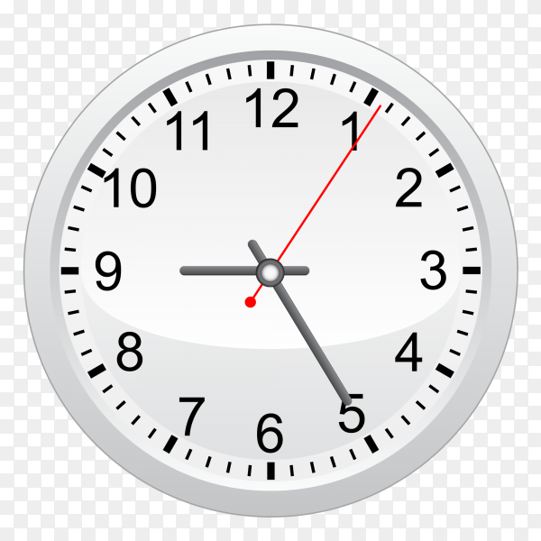 Detail Clock Vector Png Nomer 32