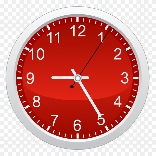 Detail Clock Vector Png Nomer 51