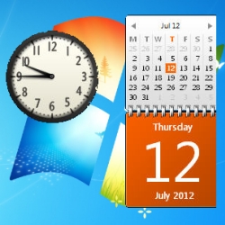 Detail Clock Widget Windows 7 Nomer 4