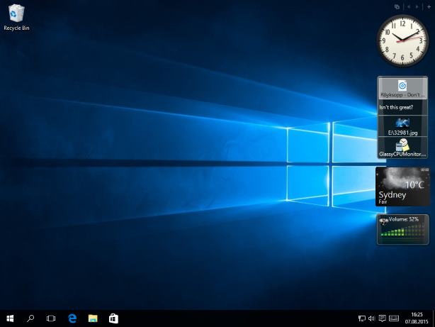 Detail Clock Widget Windows 7 Nomer 38