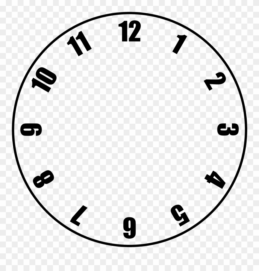 Detail Clock Without Hands Clipart Nomer 8