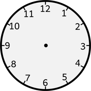 Clock Without Hands Clipart - KibrisPDR