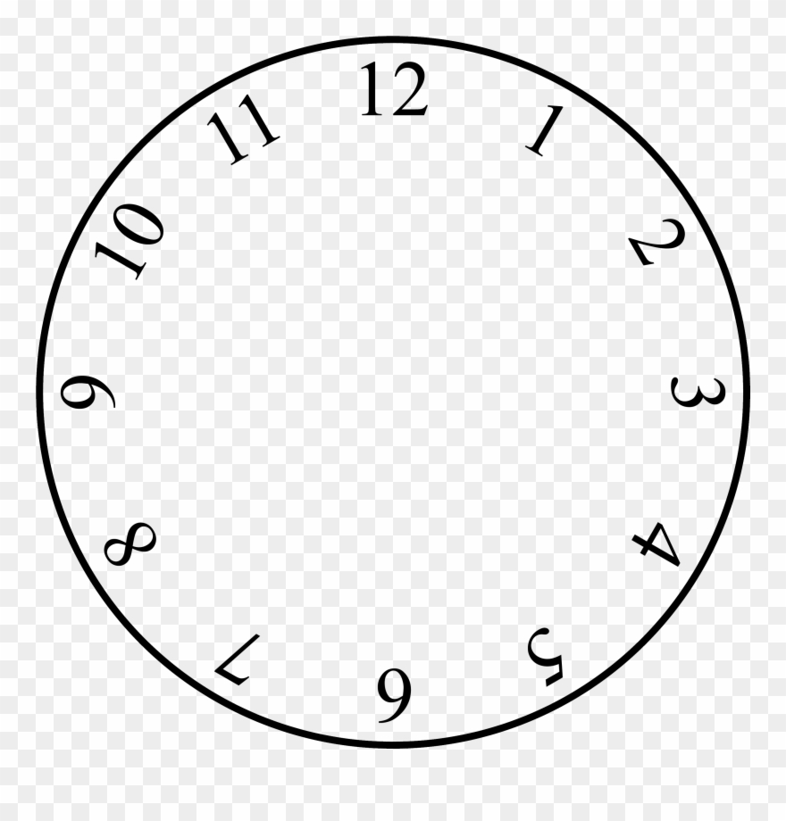 Detail Clock Without Hands Clipart Nomer 14