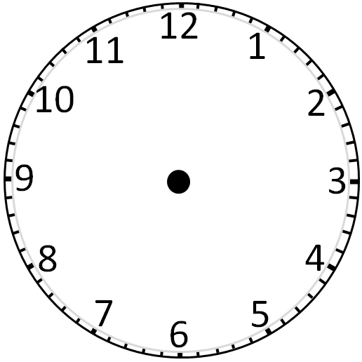 Detail Clock Without Hands Clipart Nomer 19