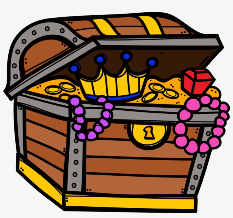Detail Closed Treasure Chest Clipart Nomer 33