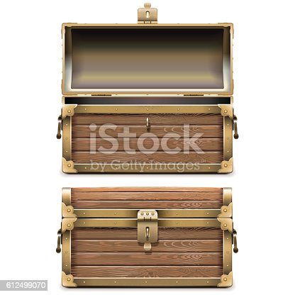 Detail Closed Treasure Chest Clipart Nomer 43