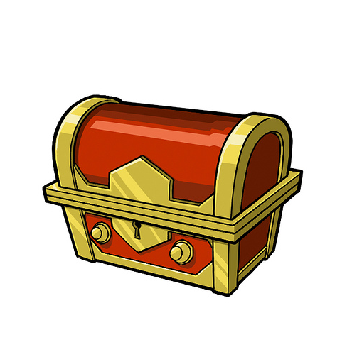 Detail Closed Treasure Chest Clipart Nomer 45