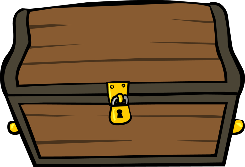 Detail Closed Treasure Chest Clipart Nomer 8
