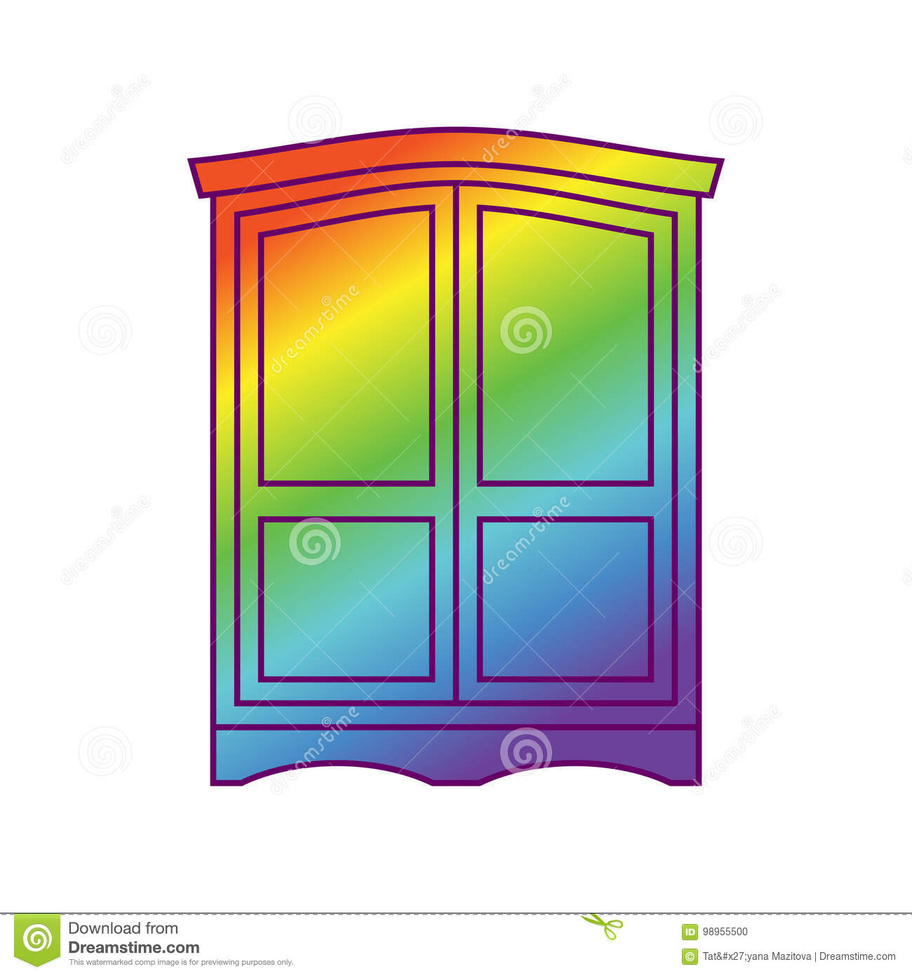 Detail Closet Door Clipart Nomer 36