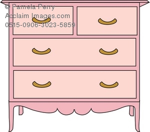 Detail Clothes In Dresser Clipart Nomer 22