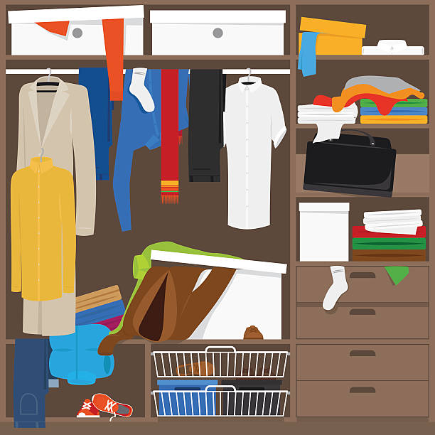 Detail Clothes In Dresser Clipart Nomer 34