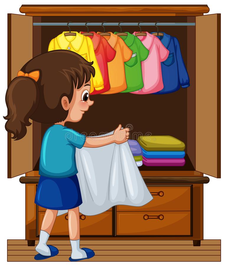 Detail Clothes In Dresser Clipart Nomer 6
