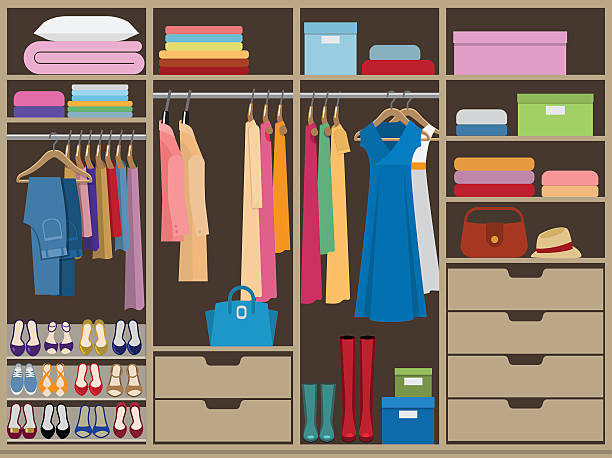 Detail Clothes In Dresser Clipart Nomer 7