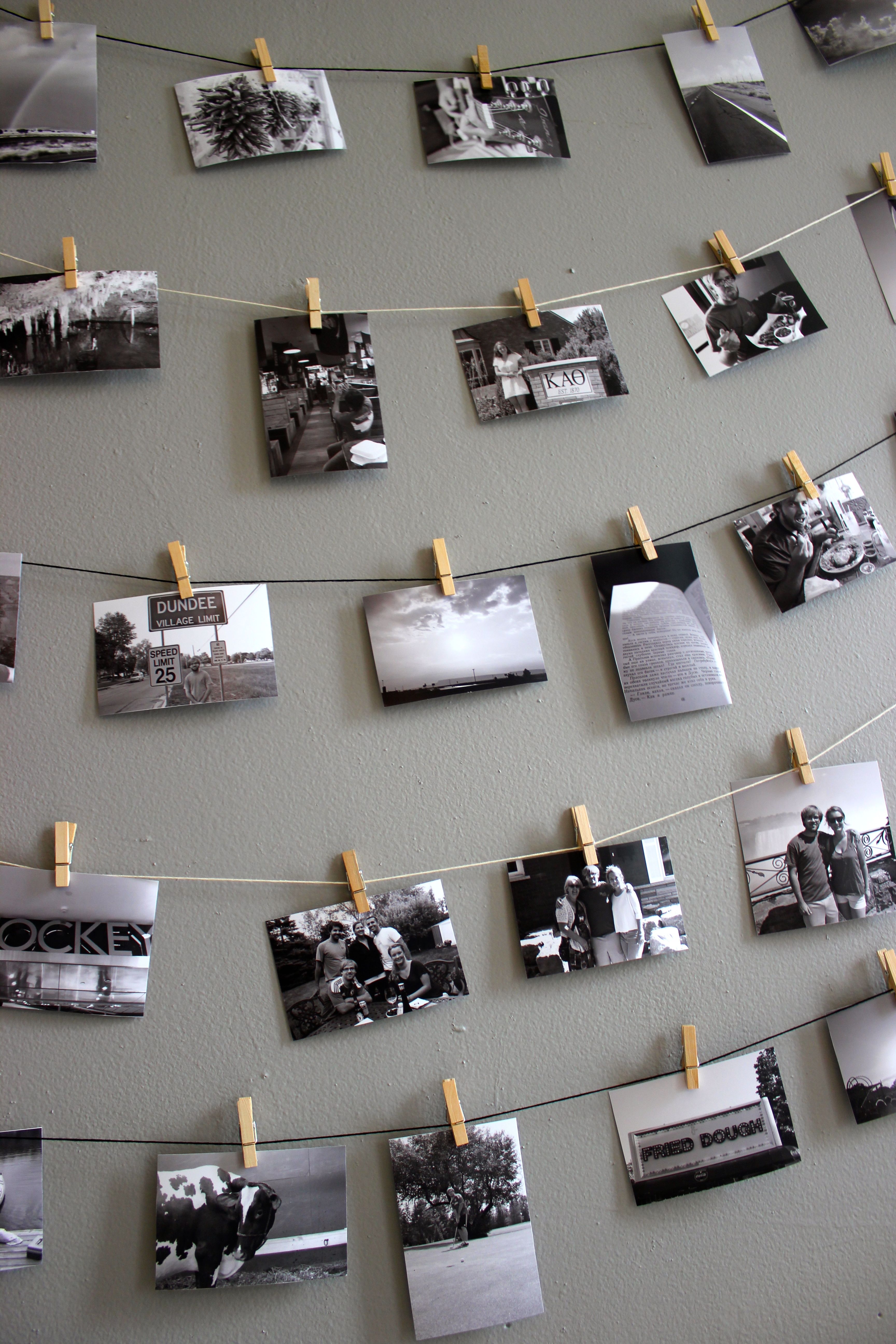 Clothespin Picture Wall - KibrisPDR