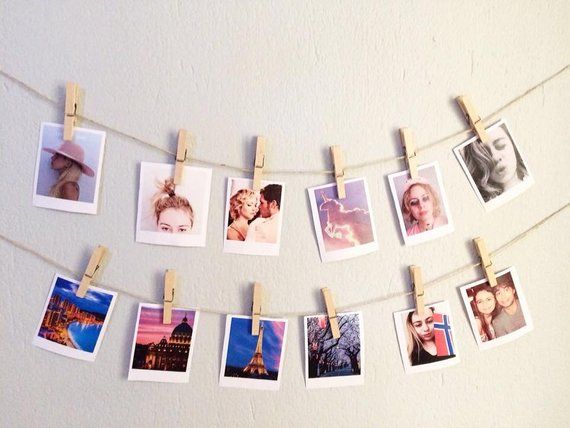 Detail Clothespin Picture Wall Nomer 11