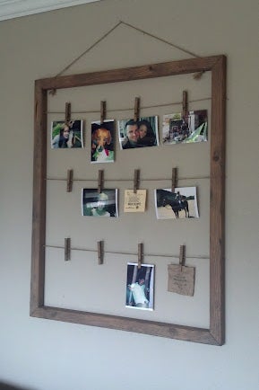 Detail Clothespin Picture Wall Nomer 17