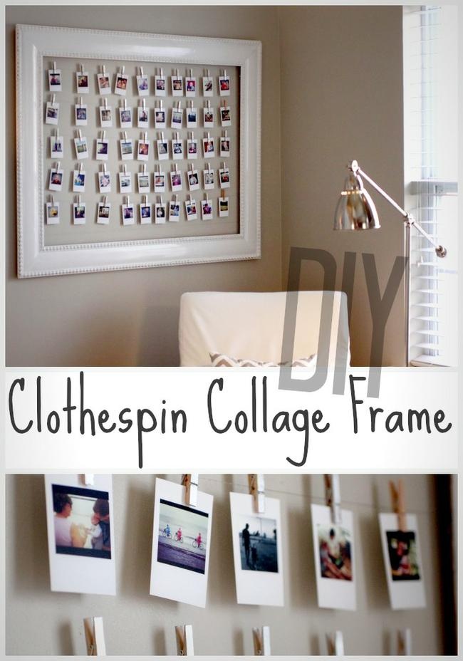 Detail Clothespin Picture Wall Nomer 23