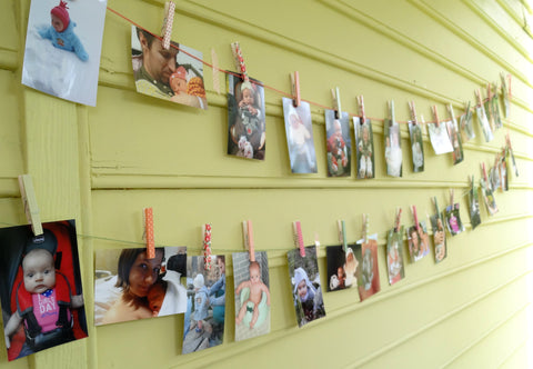 Detail Clothespin Picture Wall Nomer 26