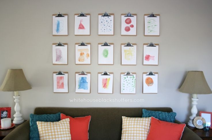 Detail Clothespin Picture Wall Nomer 27