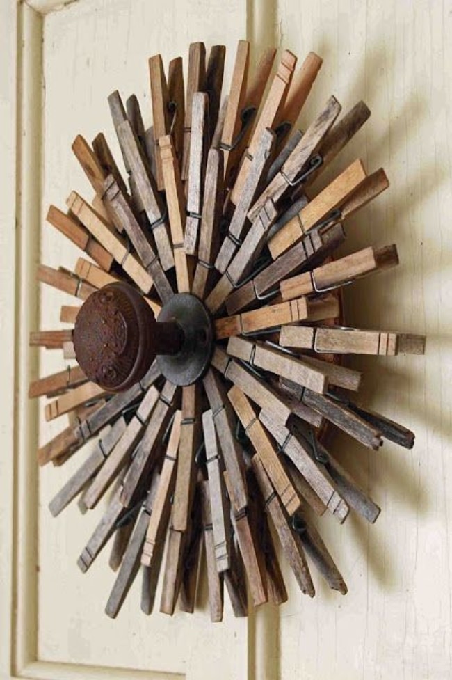 Detail Clothespin Picture Wall Nomer 39