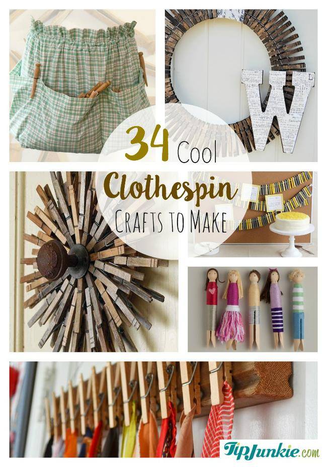 Detail Clothespin Picture Wall Nomer 51