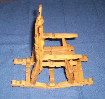 Detail Clothespin Rocking Chair Nomer 20
