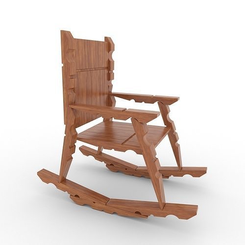 Detail Clothespin Rocking Chair Nomer 25