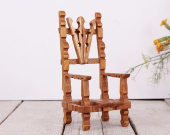 Detail Clothespin Rocking Chair Nomer 56