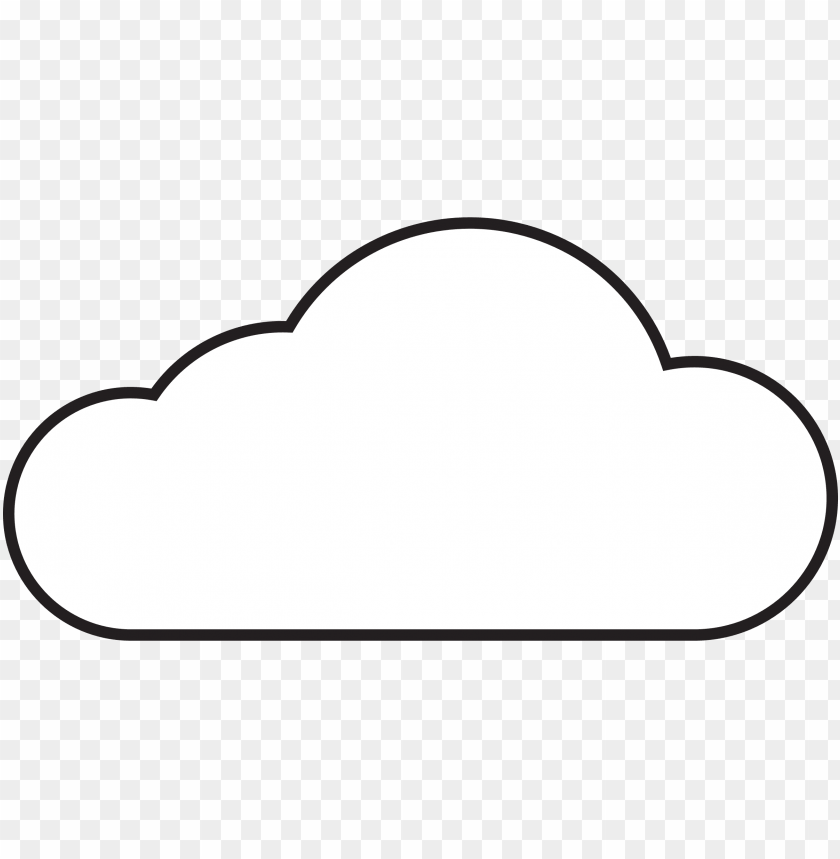 Detail Cloud Clip Art Png Nomer 7