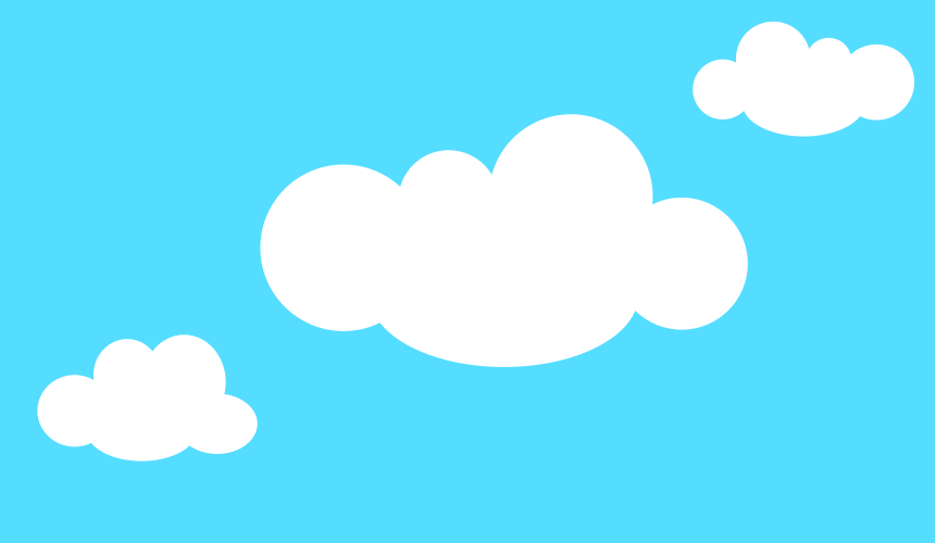Detail Cloud Flat Png Nomer 46