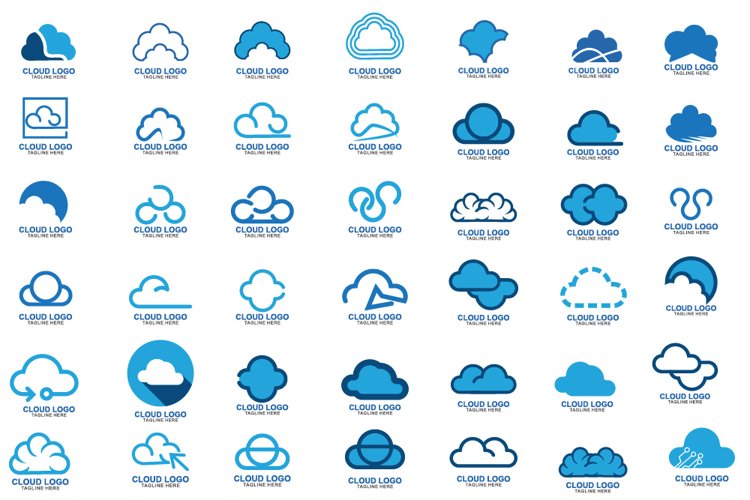 Detail Cloud Logo Nomer 11