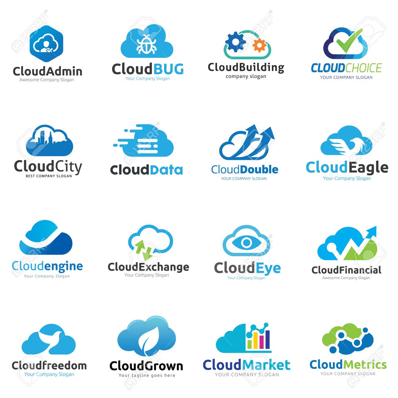 Detail Cloud Logo Nomer 18