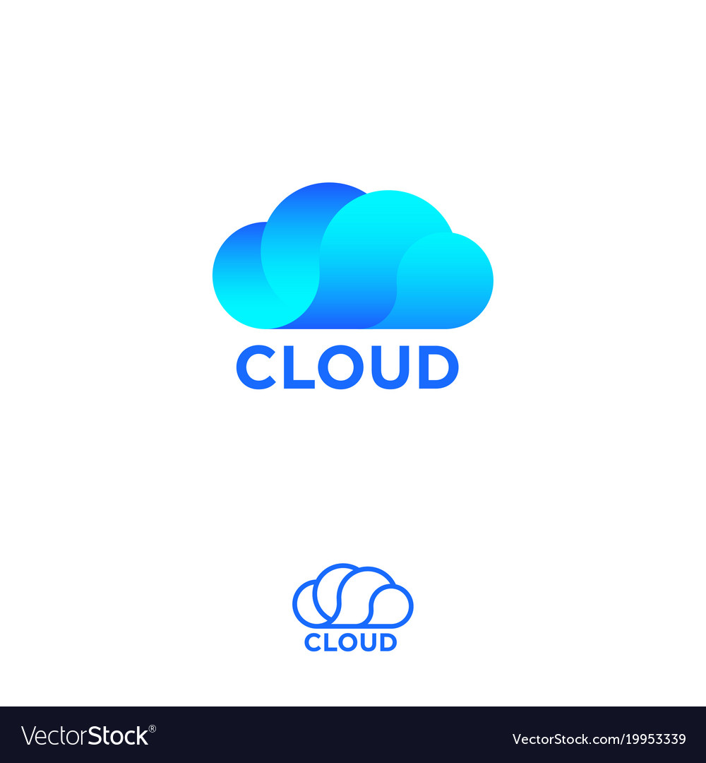Detail Cloud Logo Nomer 27