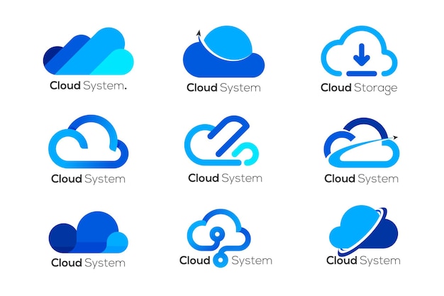 Detail Cloud Logo Nomer 46